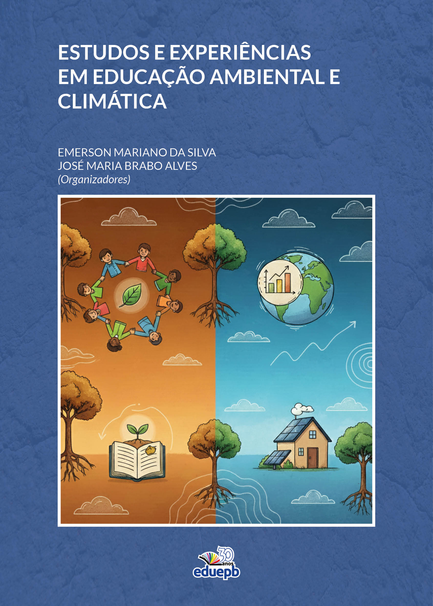 Capa do livro Estudos e experiências em educação ambiental e climática